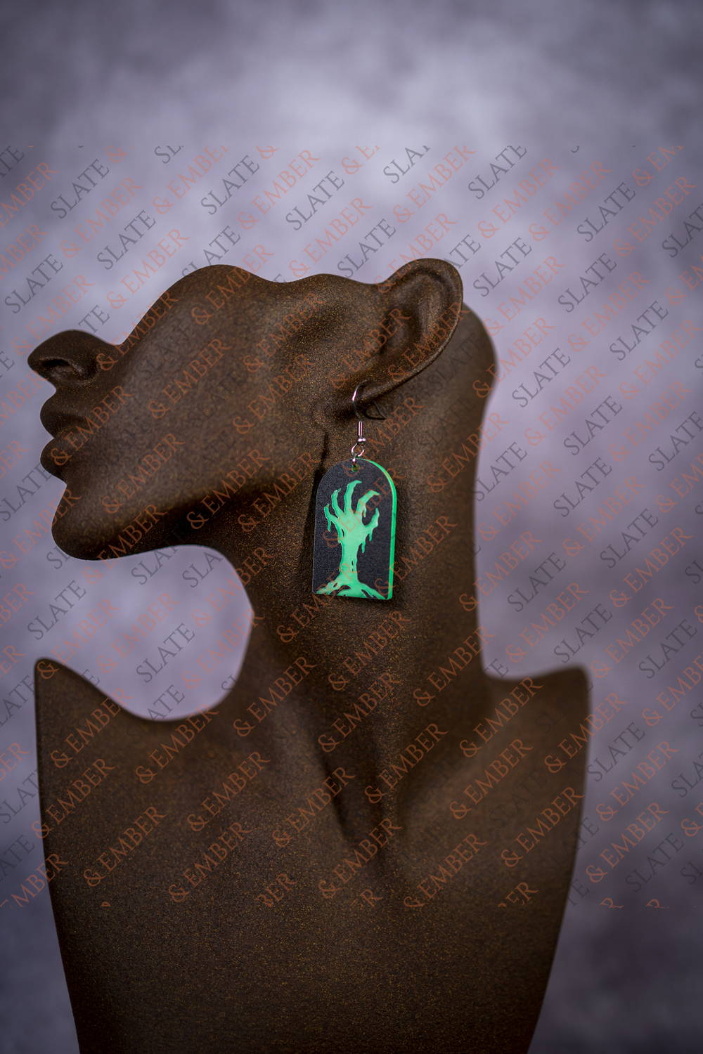 Rising from the Grave Acrylic Earrings