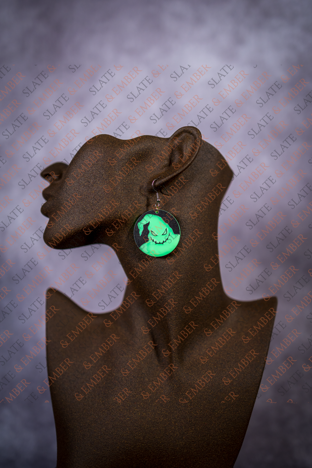 Mischief After Midnight Acrylic Earrings