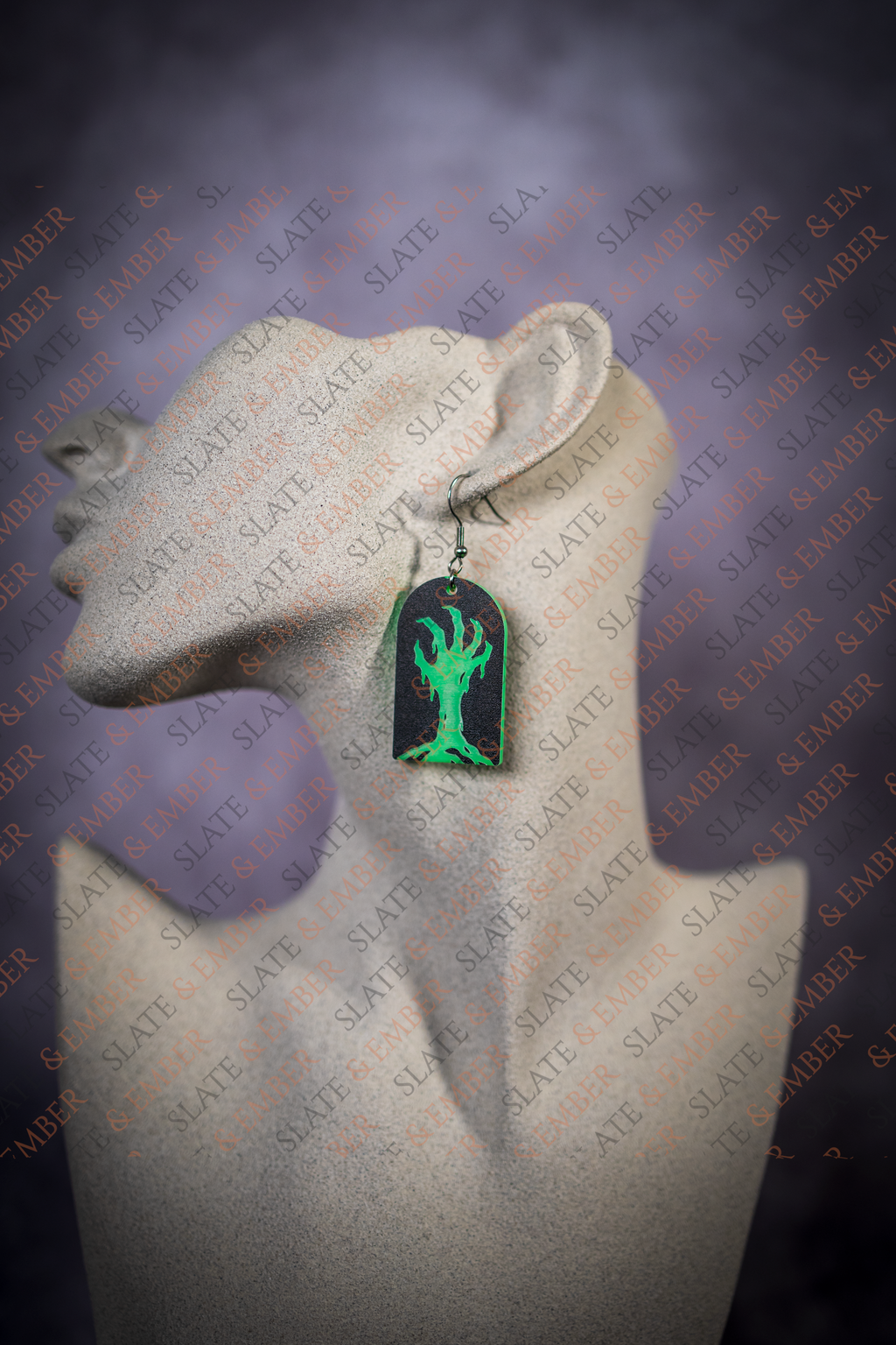 Rising from the Grave Acrylic Earrings